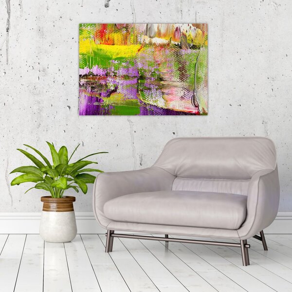Tablou cu abstracție - pictura (70x50 cm)
