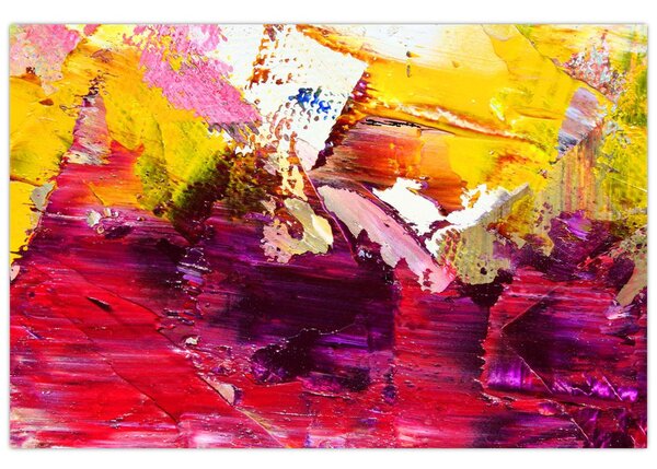 Tablou cu abstracție - pictura (90x60 cm)