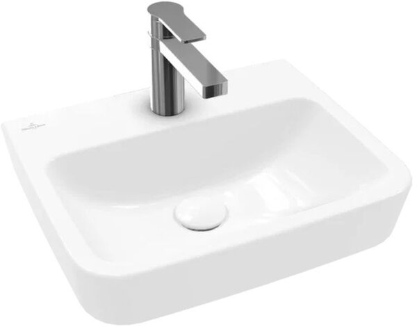 Villeroy & Boch O.Novo lavoar 45x37 cm dreptunghiular clasică alb luciu 43444601