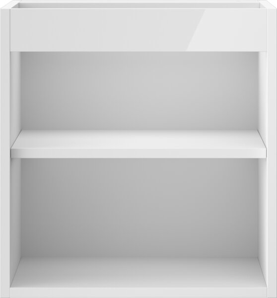 Mexen Box-A, dulap suspendat 45 cm, alb lucios, 91AX1-0450-470-1-00