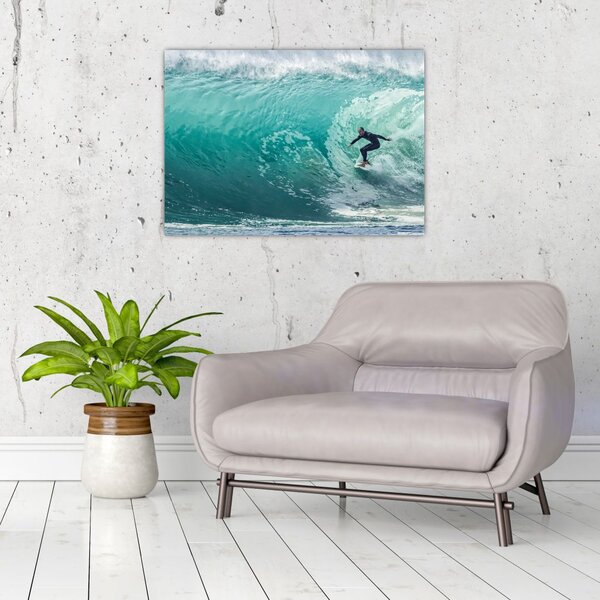 Tablou cu surferi (70x50 cm)