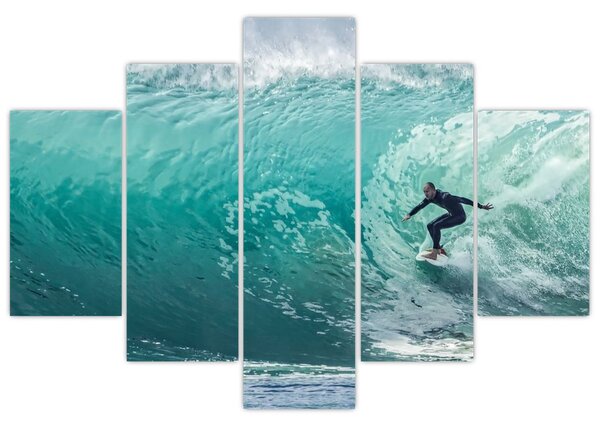 Tablou cu surferi (150x105 cm)