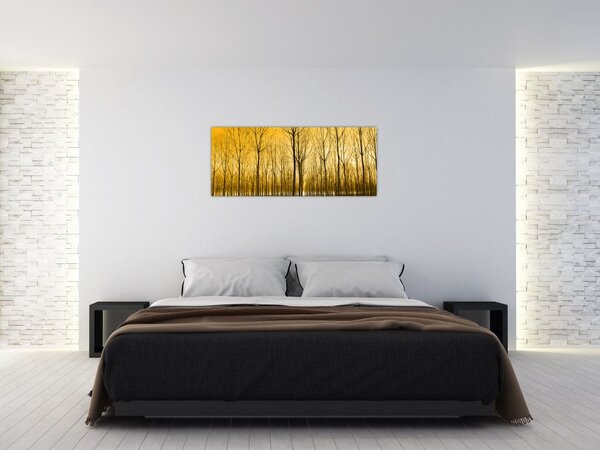 Tablou - Palntație cu pomi (120x50 cm)