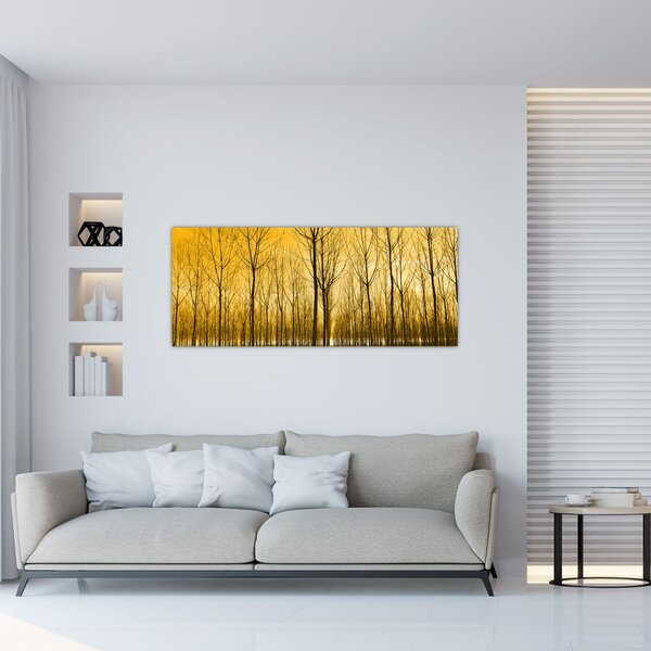 Tablou - Palntație cu pomi (120x50 cm)