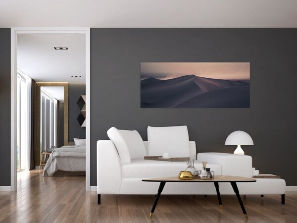 Tablou - Valuri de nisip (120x50 cm)