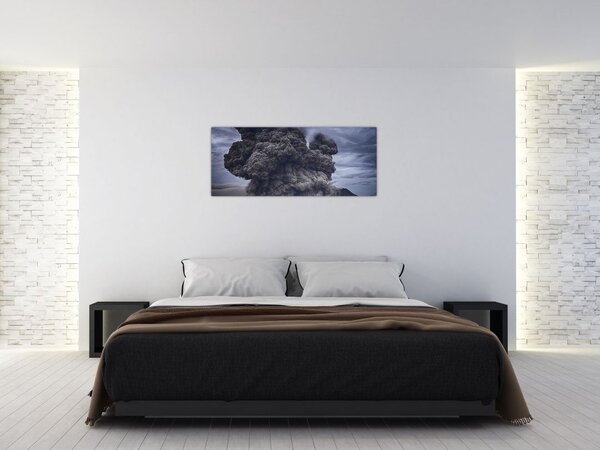 Tablou - Erupție vulcanică (120x50 cm)