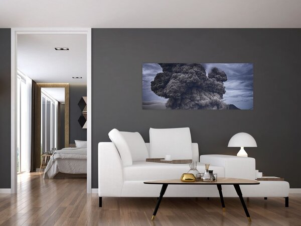 Tablou - Erupție vulcanică (120x50 cm)