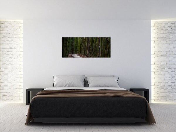 Tablou - Între bambus (120x50 cm)