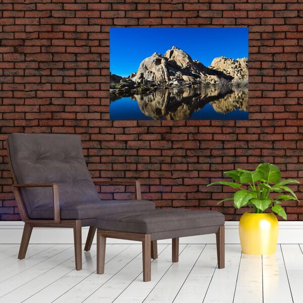 Tablou oglinzirea pietrelor (90x60 cm)