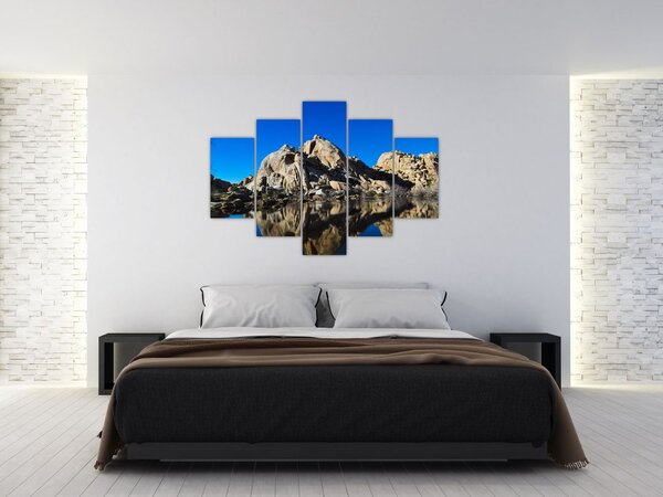 Tablou oglinzirea pietrelor (150x105 cm)