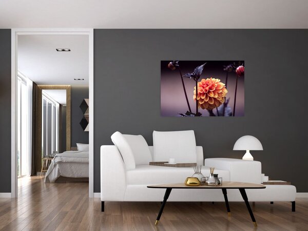 Tablou - Floare (90x60 cm)