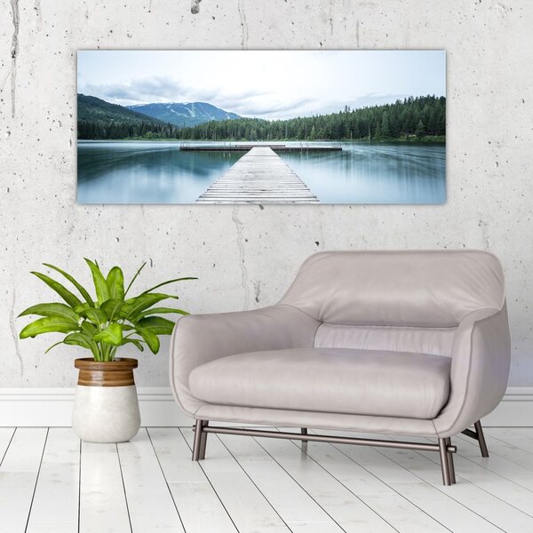 Tablou - O privire din pod (120x50 cm)