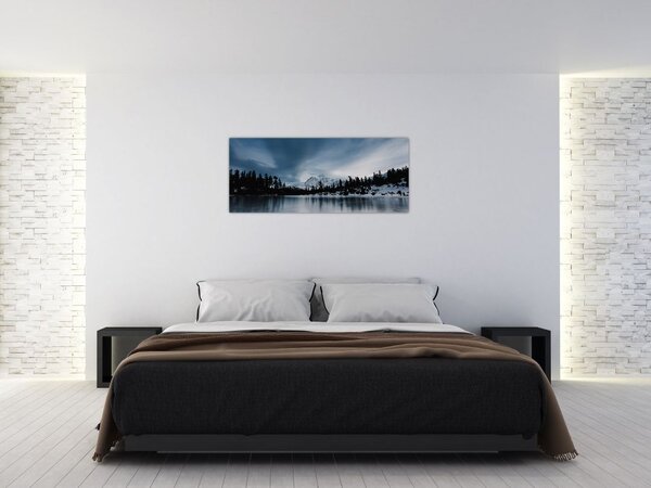 Tablou - Pe laacul înghețat (120x50 cm)