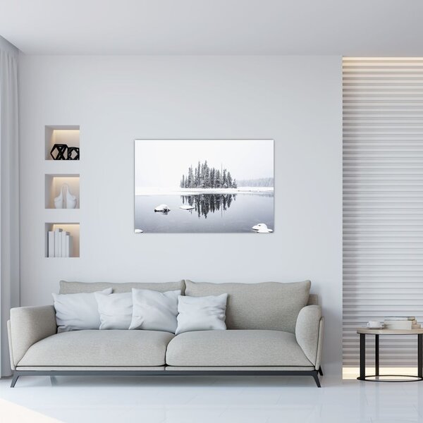 Tablou - A fost alb (90x60 cm)