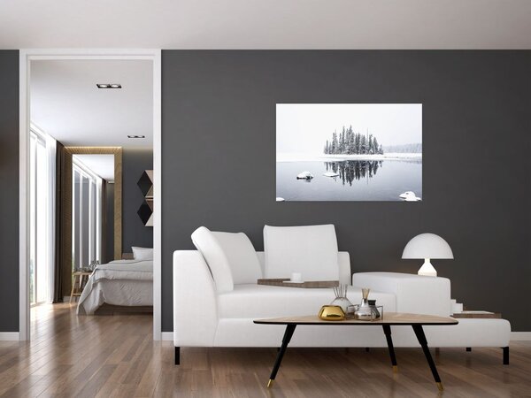 Tablou - A fost alb (90x60 cm)
