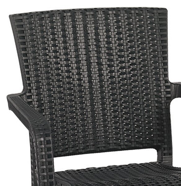 Scaun exterior Halcyon plastic culoare antracit