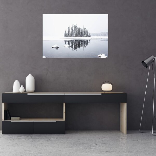Tablou - A fost alb (90x60 cm)