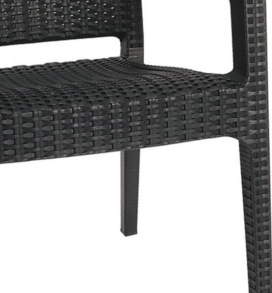 Scaun exterior Halcyon plastic culoare antracit