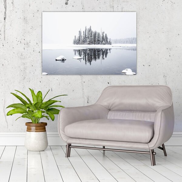 Tablou - A fost alb (90x60 cm)