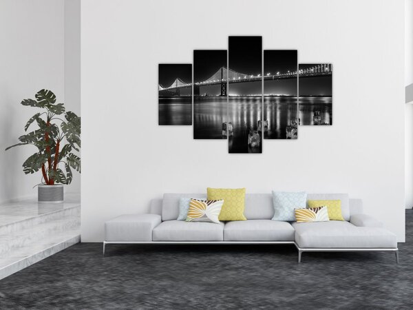 Tablou - pod albnegru (150x105 cm)