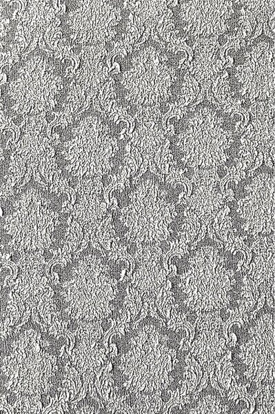 Set 6 huse elastice pentru scaune, cu volanas, model Jacquard Alb