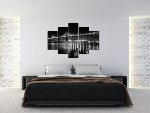Tablou - pod albnegru (150x105 cm)