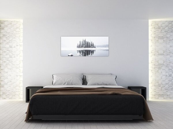 Tablou - A fost alb (120x50 cm)