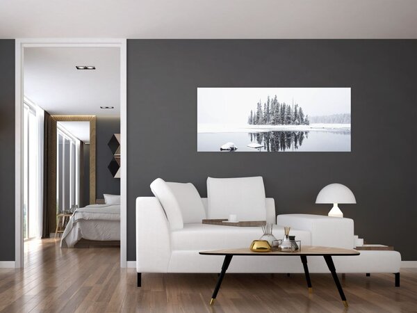 Tablou - A fost alb (120x50 cm)