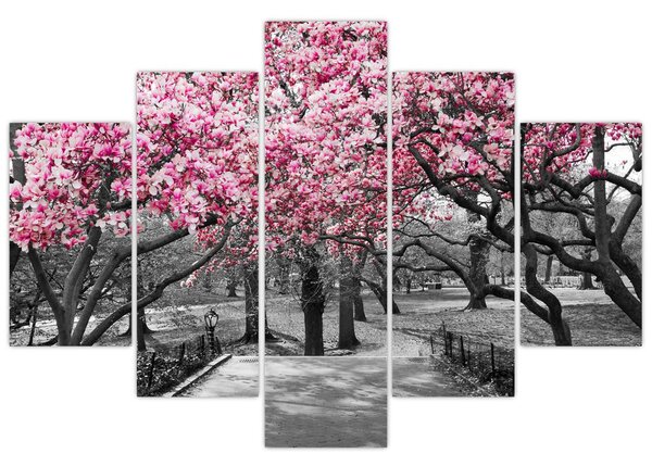 Tablou copacului magnolie (150x105 cm)