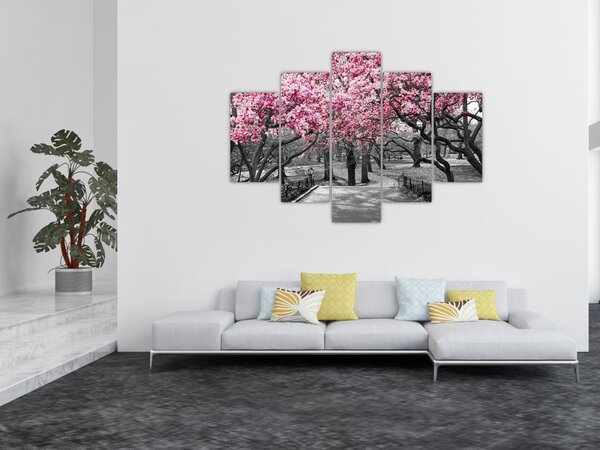 Tablou copacului magnolie (150x105 cm)