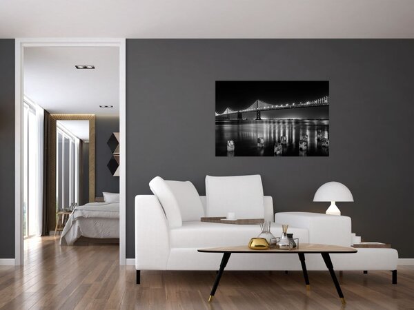 Tablou - pod albnegru (90x60 cm)