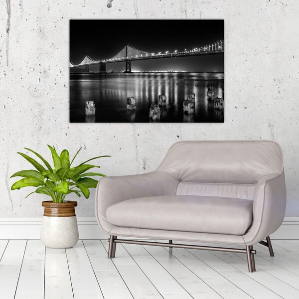 Tablou - pod albnegru (90x60 cm)