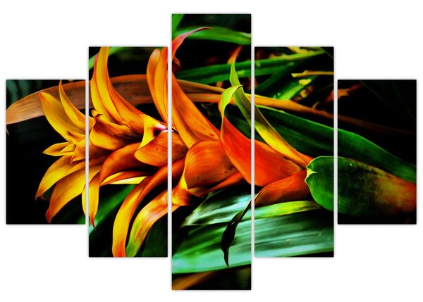 Tablou buchetului portocaliu (150x105 cm)