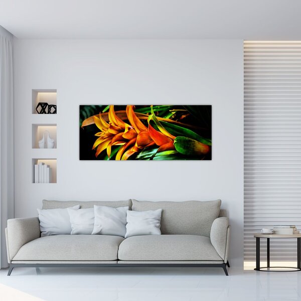 Tablou buchetului portocaliu (120x50 cm)