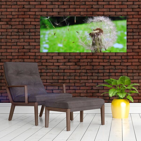 Tablou cu păpădie (120x50 cm)