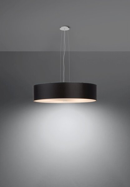 Sollux Lighting Skala lampă suspendată 5x60 W negru SL.0758