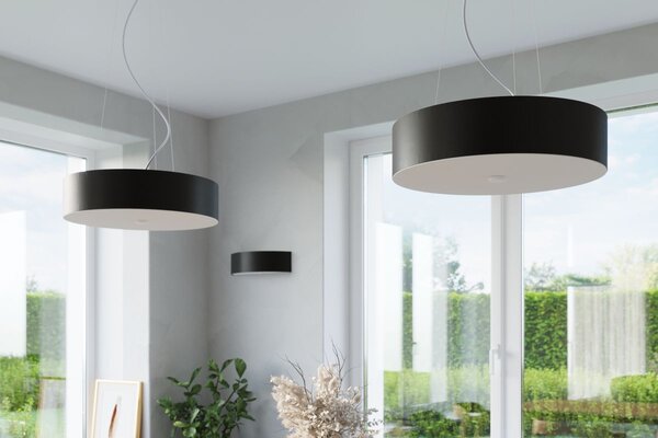Sollux Lighting Skala lampă suspendată 5x60 W negru SL.0758