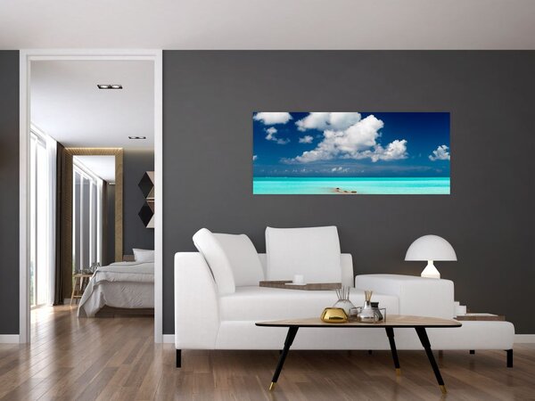 Tablou cu mare (120x50 cm)