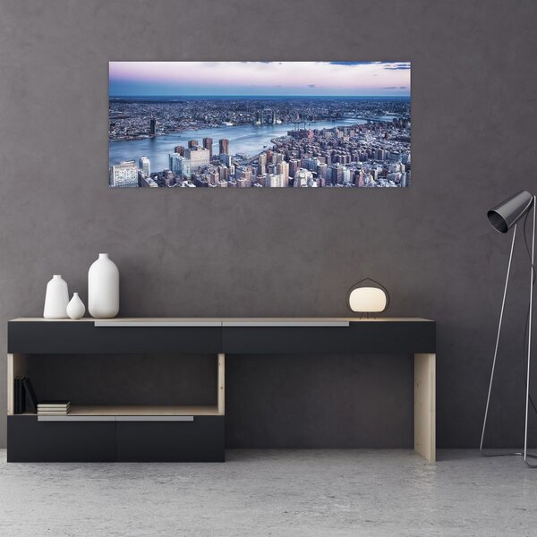 Tablou cu New York (120x50 cm)
