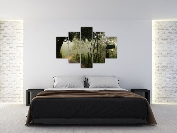 Tablou cu ceața de dimineața (150x105 cm)