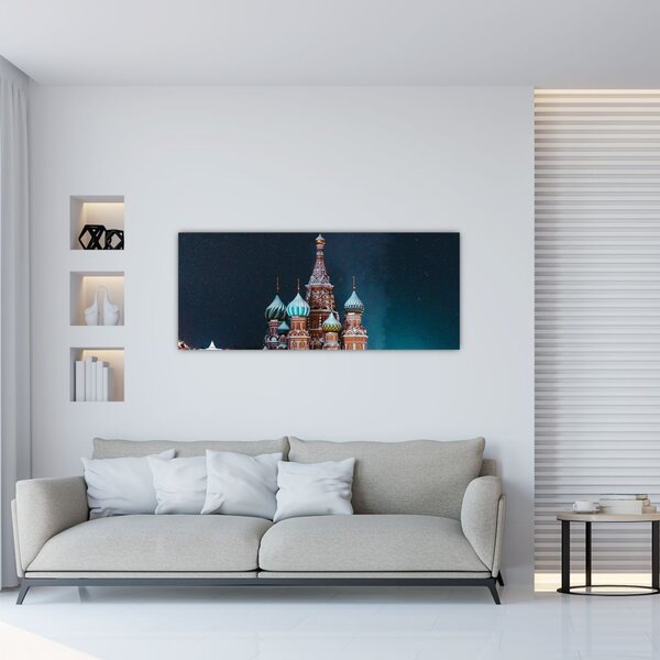 Tablou construcției din Rusia (120x50 cm)
