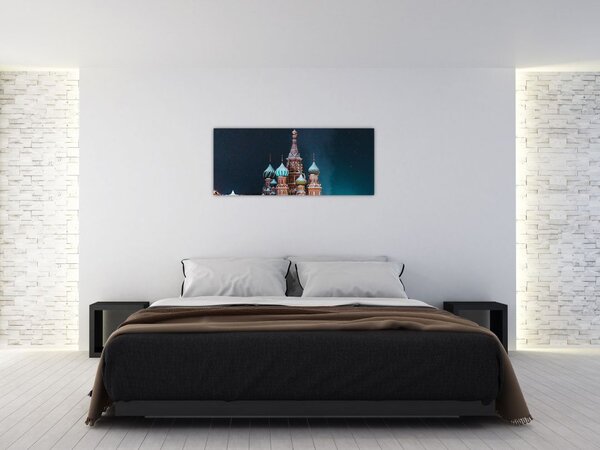 Tablou construcției din Rusia (120x50 cm)