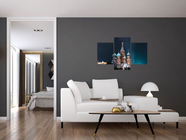 Tablou construcției din Rusia (90x60 cm)
