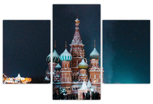 Tablou construcției din Rusia (90x60 cm)