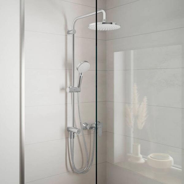 Baterie de dus Hansgrohe, Vernis Blend, crom