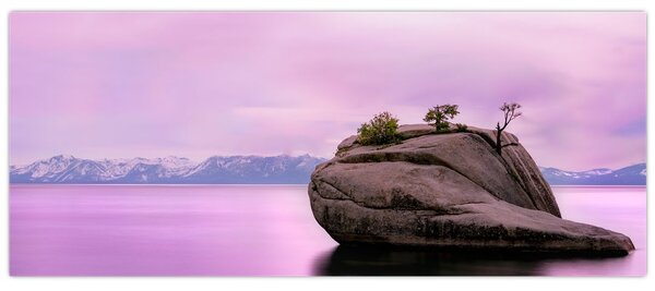 Tablou cu piata în mare (120x50 cm)