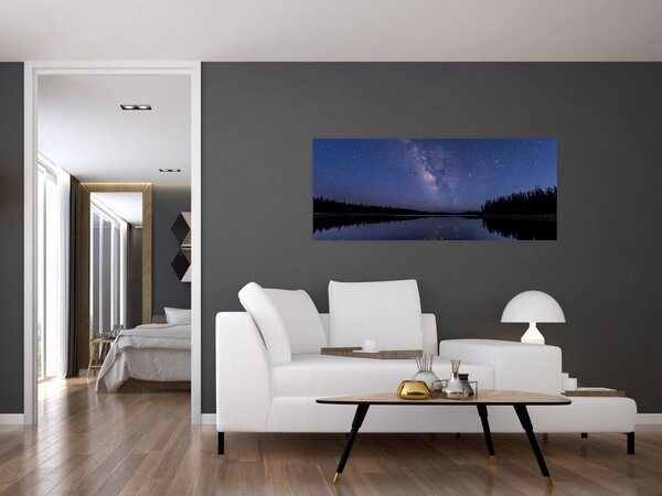 Tablou cu cerul nocturn (120x50 cm)