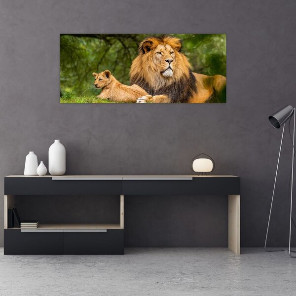 Tablou cu lei (120x50 cm)