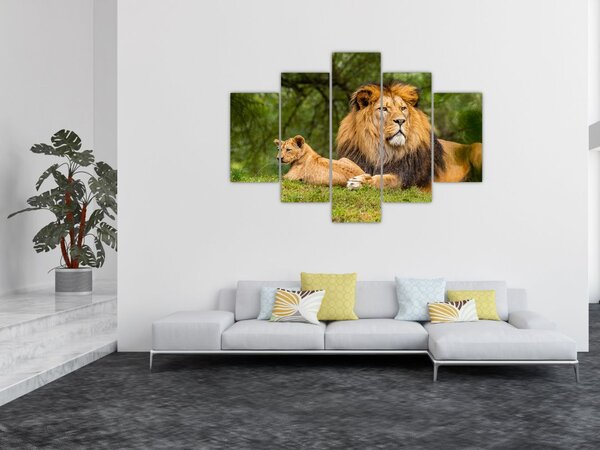 Tablou cu lei (150x105 cm)