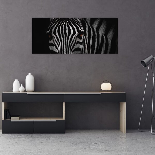 Tablou cu zebră (120x50 cm)